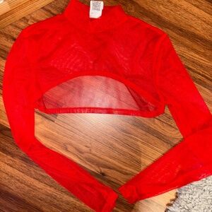 MESH TOP NEVER WORN